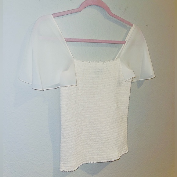 THEORY smocked top - Picture 2 of 5